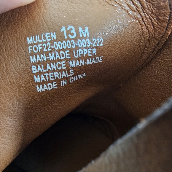 NWT Frye and Co. Mullen Chukka Boots Brown Lace-Up Size 13M Flat Heel - Picture 9 of 9